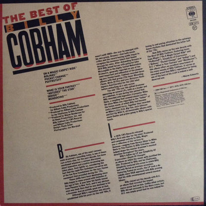 Billy Cobham : The Best Of Billy Cobham (LP, Comp)