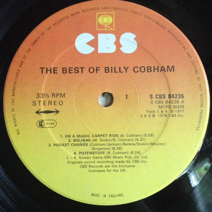 Billy Cobham : The Best Of Billy Cobham (LP, Comp)