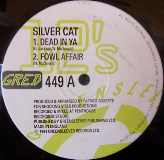 Silver Cat (2) / Shocking Vibes Crew* : Dead In Ya (12")