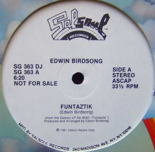 Edwin Birdsong : Funtaztik (12", Single, Promo)