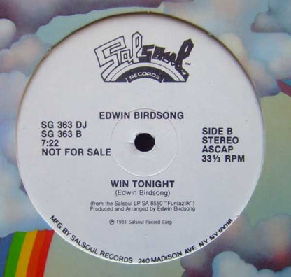 Edwin Birdsong : Funtaztik (12", Single, Promo)