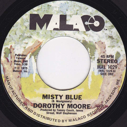 Dorothy Moore : Misty Blue (7", Styrene)