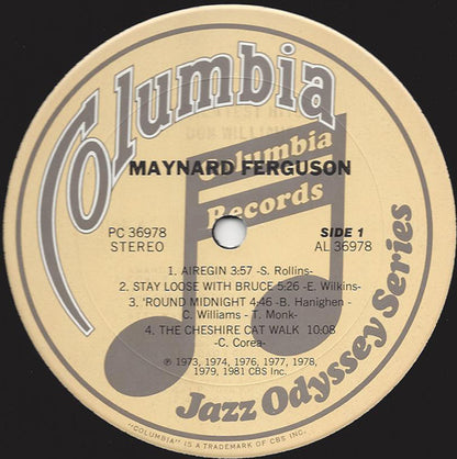 Maynard Ferguson : Maynard Ferguson (LP, Comp, RM)