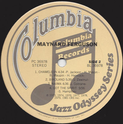 Maynard Ferguson : Maynard Ferguson (LP, Comp, RM)