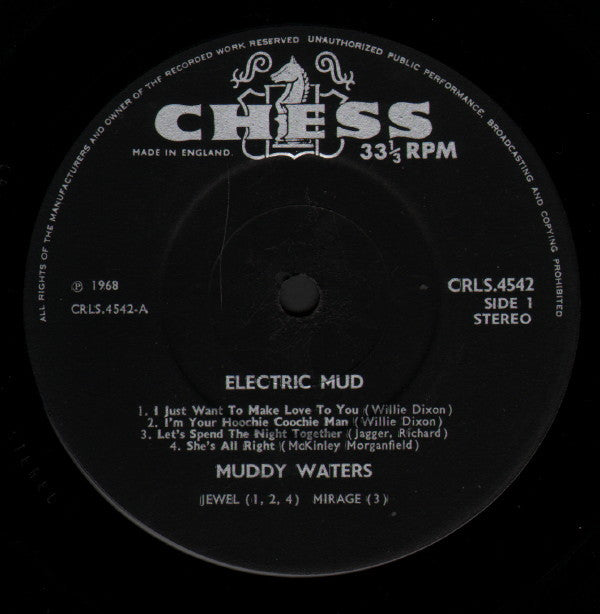 Muddy Waters : Electric Mud (LP, Album)