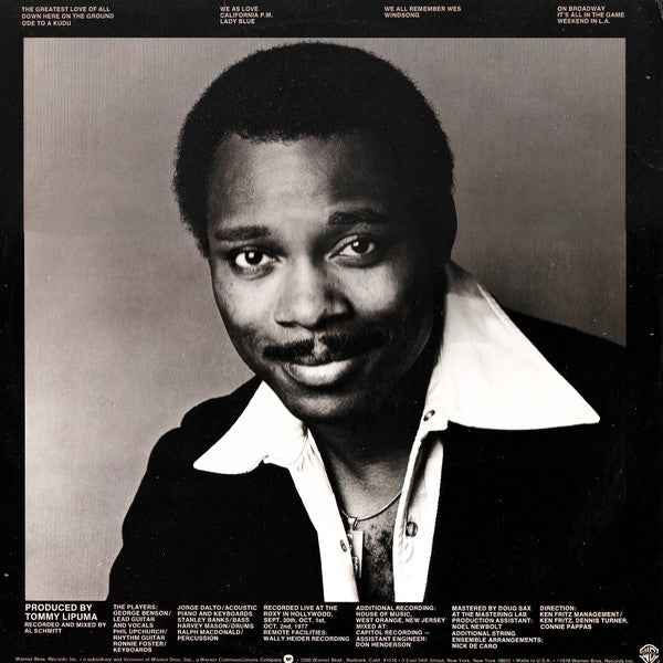 George Benson : Weekend In L.A. (2xLP, Album, Gol)