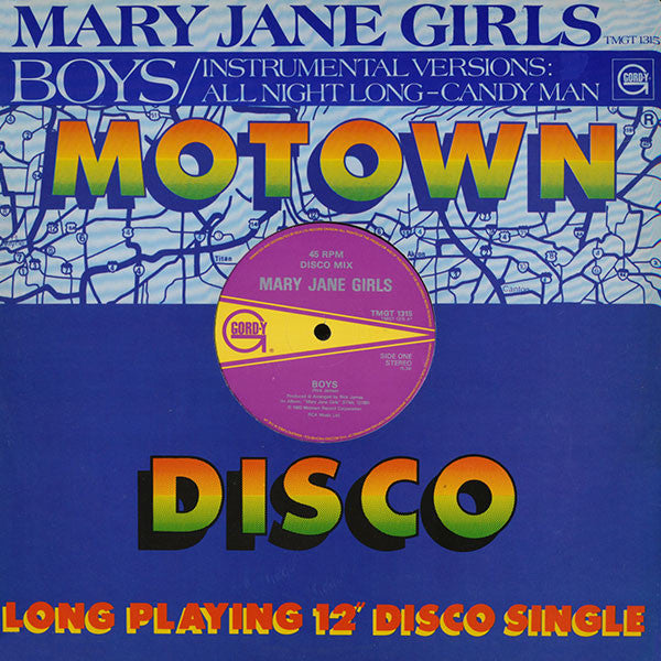 Mary Jane Girls : Boys (12")