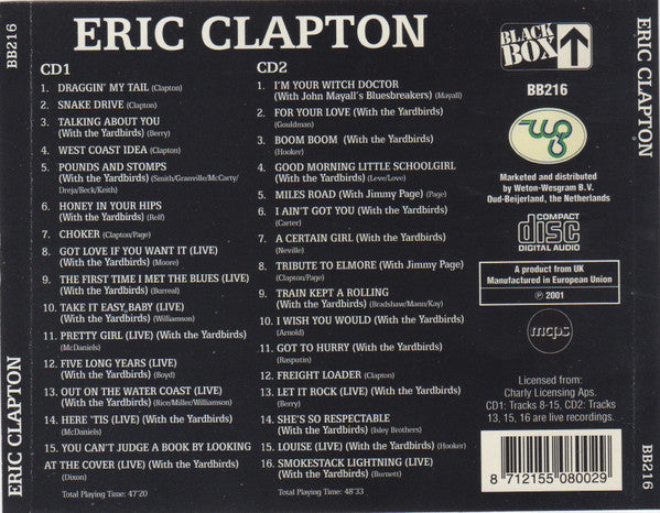 Eric Clapton : Draggin' My Tail (2xCD, Comp)