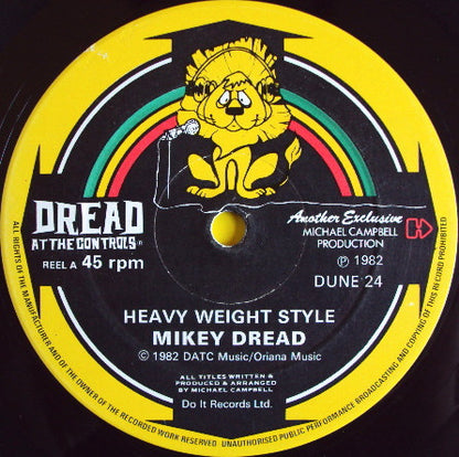 Mikey Dread : Heavy Weight Style / Rub-A-Dub (10")