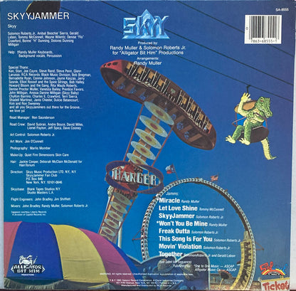 Skyy : Skyyjammer (LP, Album, Ind)