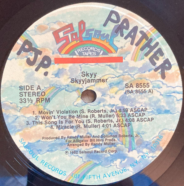 Skyy : Skyyjammer (LP, Album, Ind)