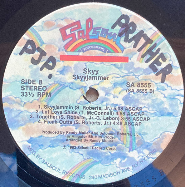 Skyy : Skyyjammer (LP, Album, Ind)