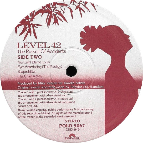 Level 42 : The Pursuit Of Accidents (LP, Album)