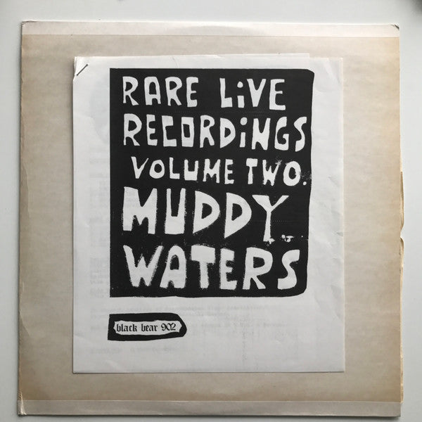 Muddy Waters : Rare Live Recordings Volume Two (LP, Ltd)