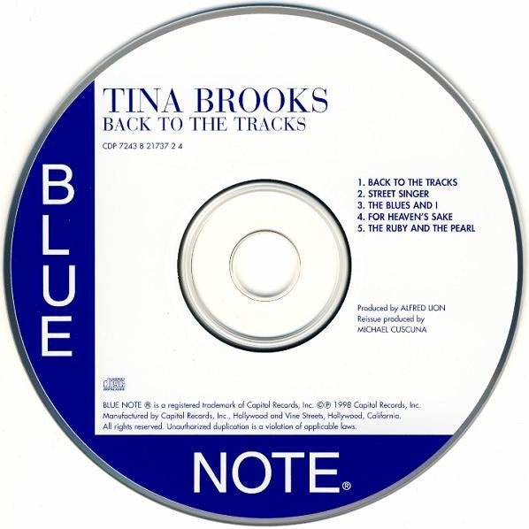 Tina Brooks : Back To The Tracks (CD, Album, Ltd, RE)