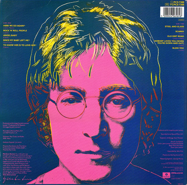 John Lennon : Menlove Ave (LP, Album)