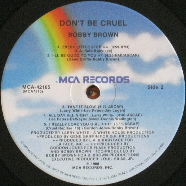 Bobby Brown : Don't Be Cruel (LP, Album)