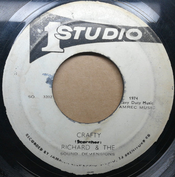 Richard Ace, The Sound Dimensions* : Can't Get Enough (7")