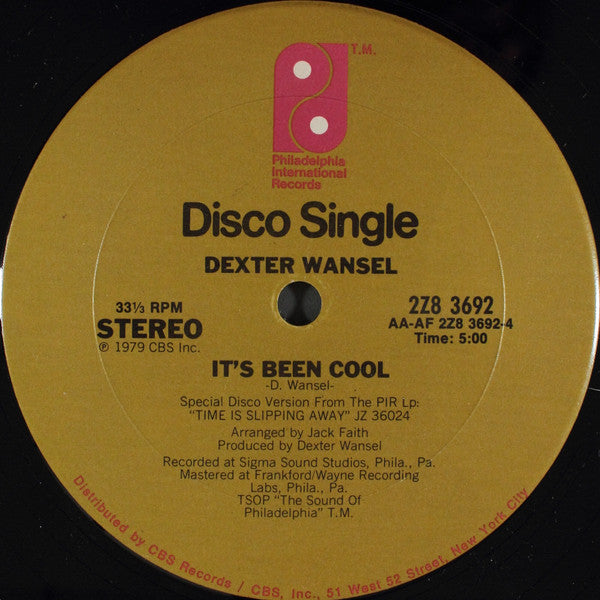 Dexter Wansel : I'll Never Forget (My Favorite Disco) (12", Single)