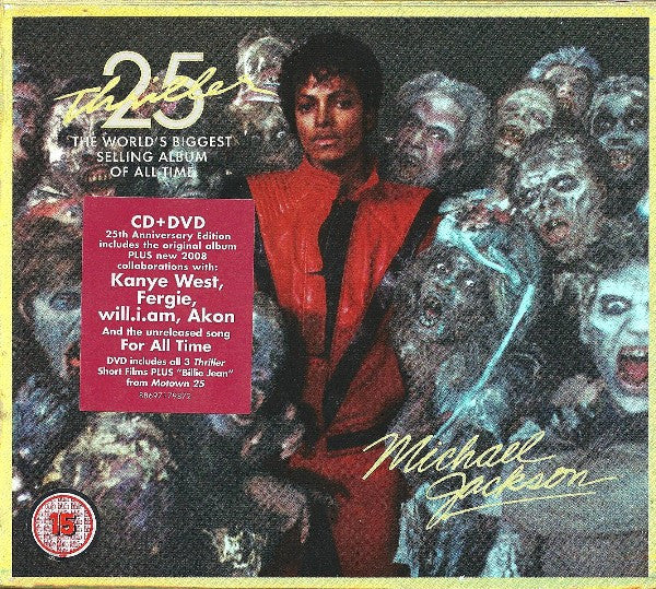 Michael Jackson : Thriller 25 (CD, Album, RM + DVD-V, NTSC)