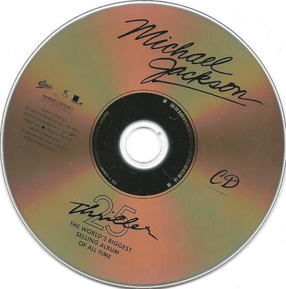 Michael Jackson : Thriller 25 (CD, Album, RM + DVD-V, NTSC)