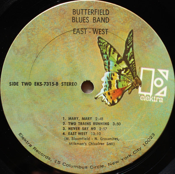 The Butterfield Blues Band* : East-West (LP, Album, RE, Ter)