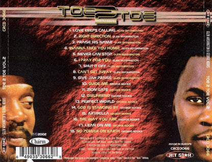 Glen Washington & George Nooks : Toe 2 Toe Vol 2 (CD, Comp)