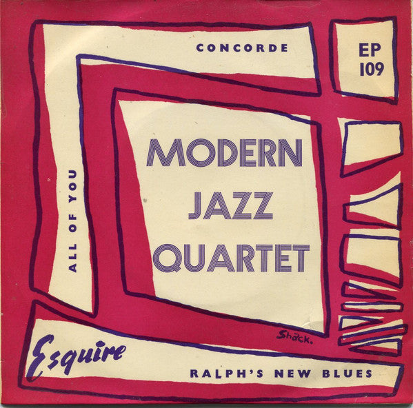 Modern Jazz Quartet* : Concorde (7", EP)