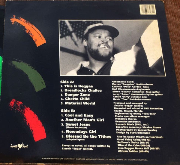 Sugar Minott : Ghetto Child (LP, Album)