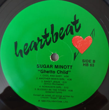 Sugar Minott : Ghetto Child (LP, Album)