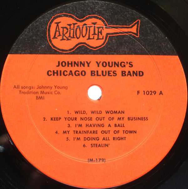 Johnny Young And His Chicago Blues Band* Featuring Otis Spann, James Cotton : Johnny Young And His Chicago Blues Band (LP, Album)