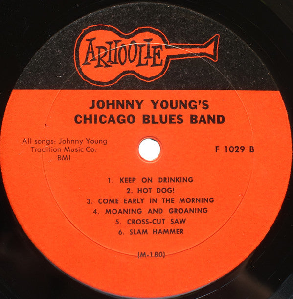 Johnny Young And His Chicago Blues Band* Featuring Otis Spann, James Cotton : Johnny Young And His Chicago Blues Band (LP, Album)