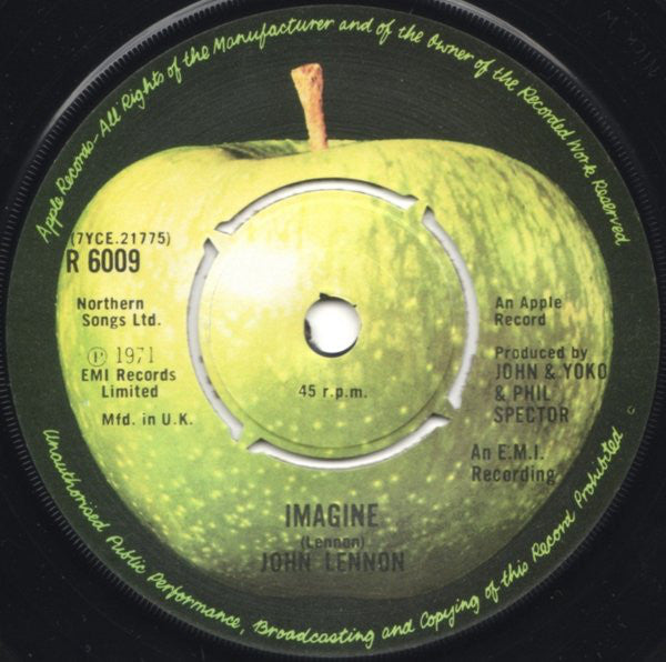 John Lennon : Imagine (7", Single)