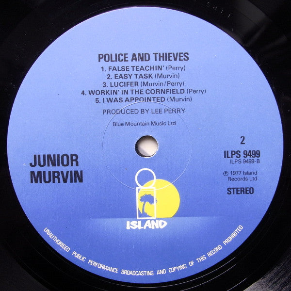 Junior Murvin : Police & Thieves (LP, Album, RE, RP)