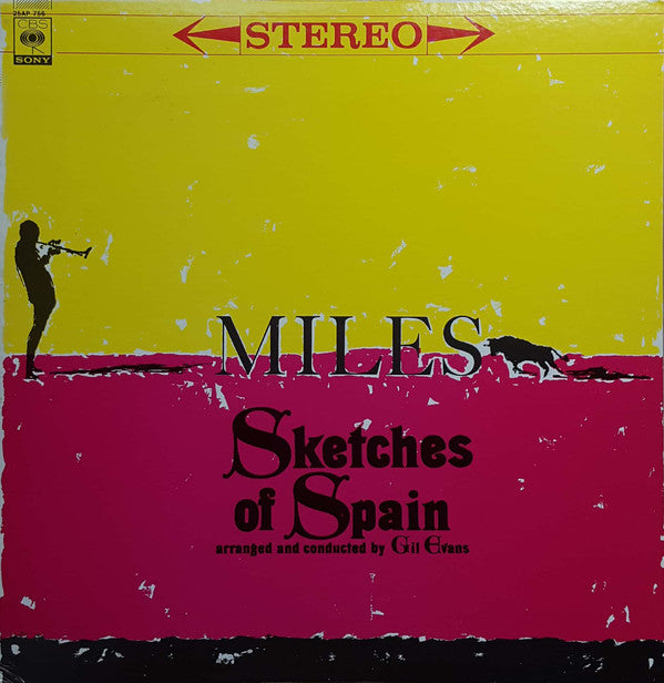 Miles Davis Arranged And Conducted By Gil Evans : Sketches Of Spain (LP, Album, RE)