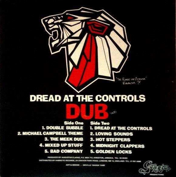 Augustus "Gussie" Clarke : Dread At The Controls Dub (LP, Album)