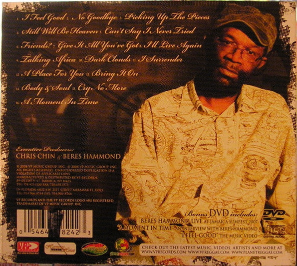 Beres Hammond : A Moment In Time (CD, Album + DVD)