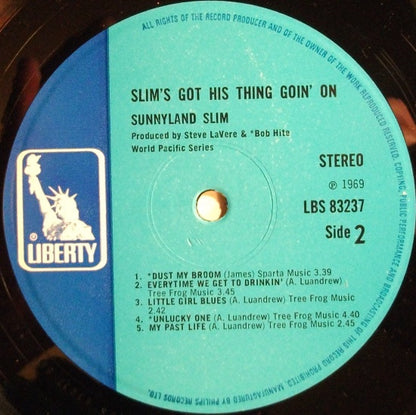 Sunnyland Slim : Slim's Got His Thing Goin' On (LP)