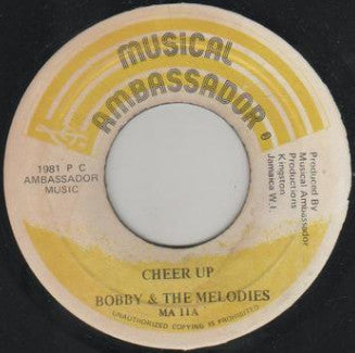 Bobby & The Melodies : Cheer Up (7")