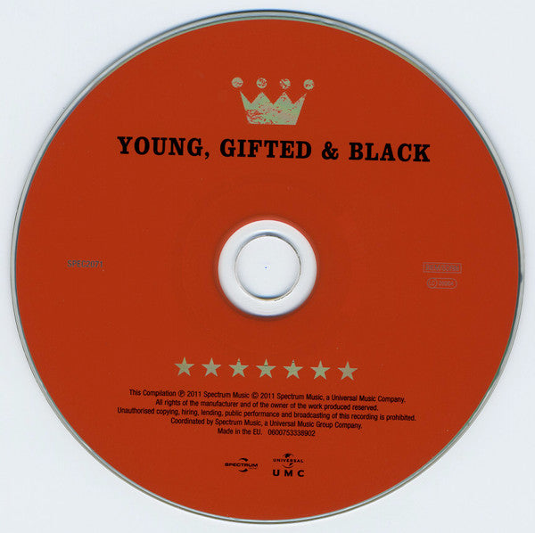 Various : Young, Gifted & Black (20 Classic Reggae Hits) (CD, Comp)