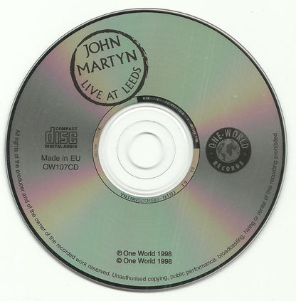 John Martyn : Live At Leeds (CD, Album, RE)