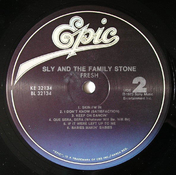 Sly & The Family Stone : Fresh (LP, Album, RE)