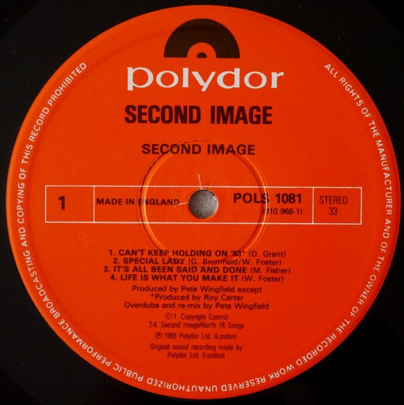 Second Image : Second Image (LP, Album)