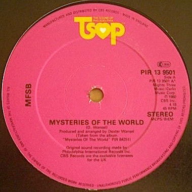 MFSB : Mysteries Of The World (12")