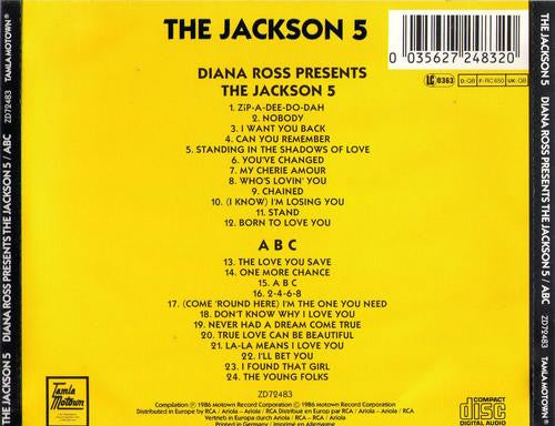 The Jackson 5 : Diana Ross Presents The Jackson 5 / ABC (CD, Comp, RM)