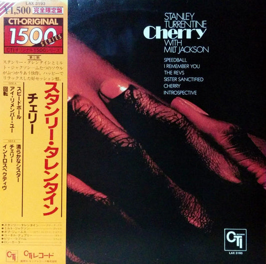 Stanley Turrentine With Milt Jackson : Cherry (LP, Album, Ltd, RE)