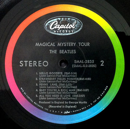 The Beatles : Magical Mystery Tour (LP, Album, Scr)