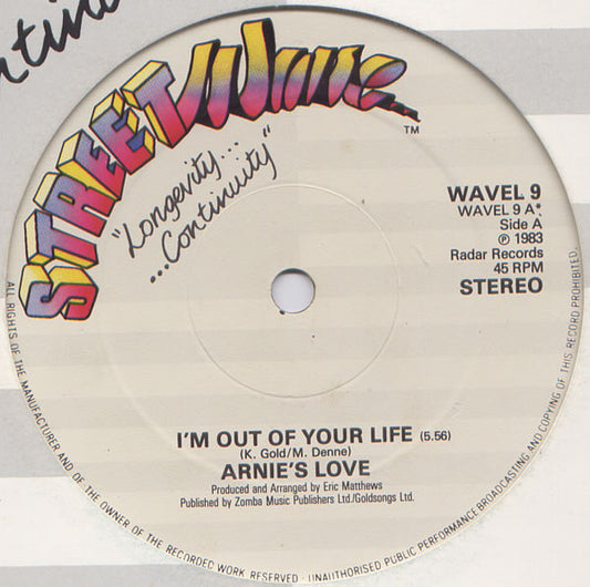 Arnie's Love : I'm Out Of Your Life (12")