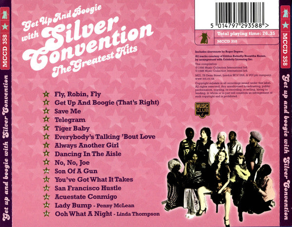 Silver Convention : Get Up And Boogie With Silver Convention (The Greatest Hits) (CD, Comp)