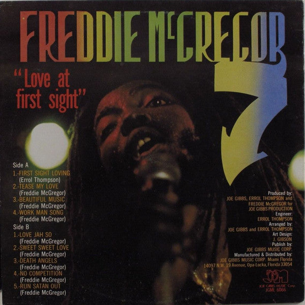 Freddie McGregor : Love At First Sight (LP, Album)